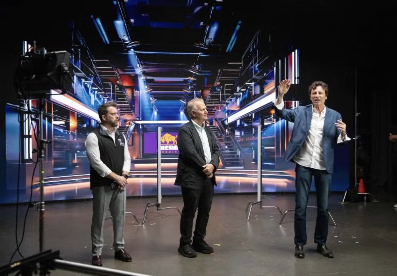 The Volume Wall virtual production facility